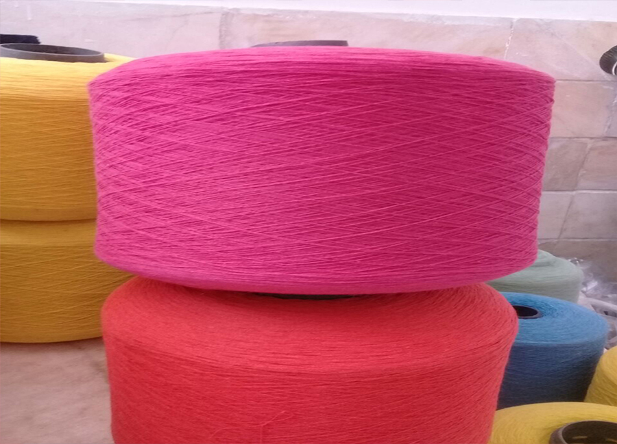 Two-fold yarn